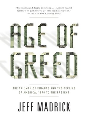 cover image of Age of Greed